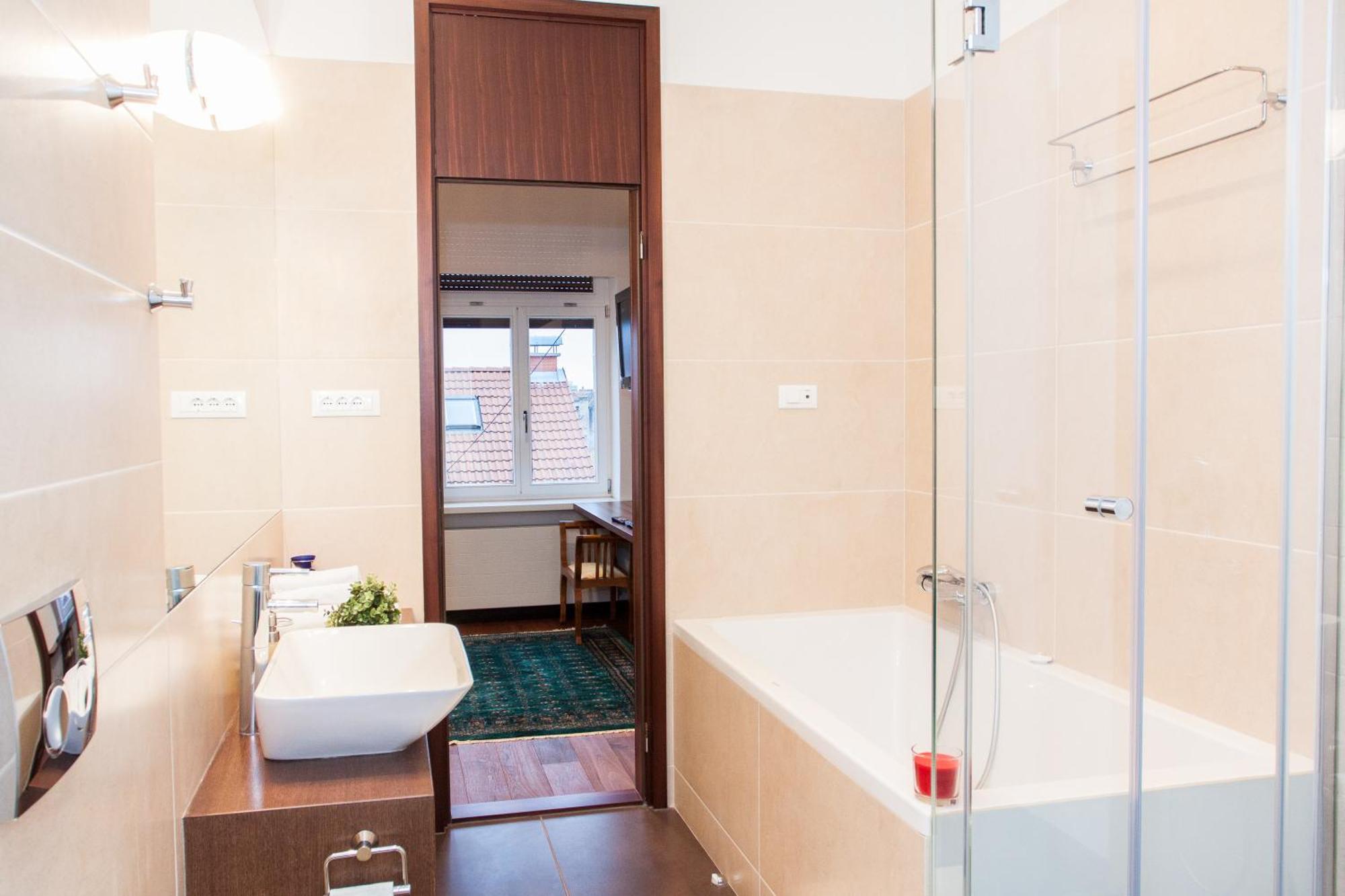 Centroom Apartments Zagreb Bagian luar foto