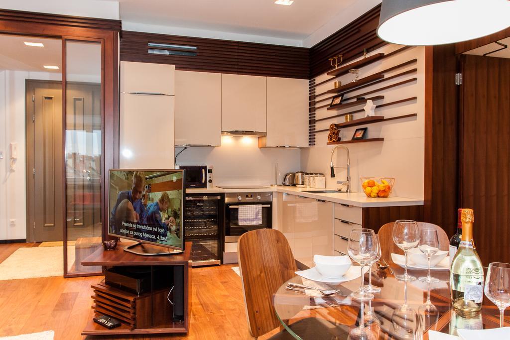 Centroom Apartments Zagreb Bagian luar foto